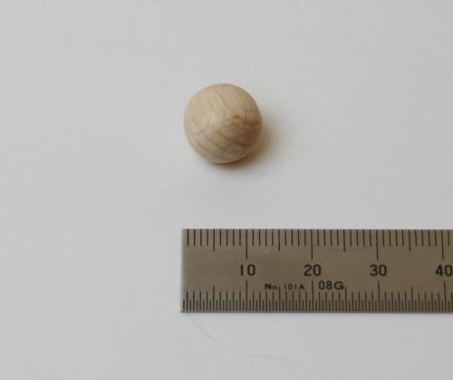 木玉1.2cm 1個